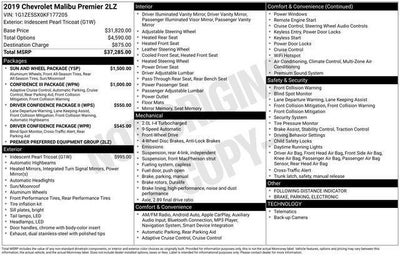 2019 Chevrolet Malibu Premier
