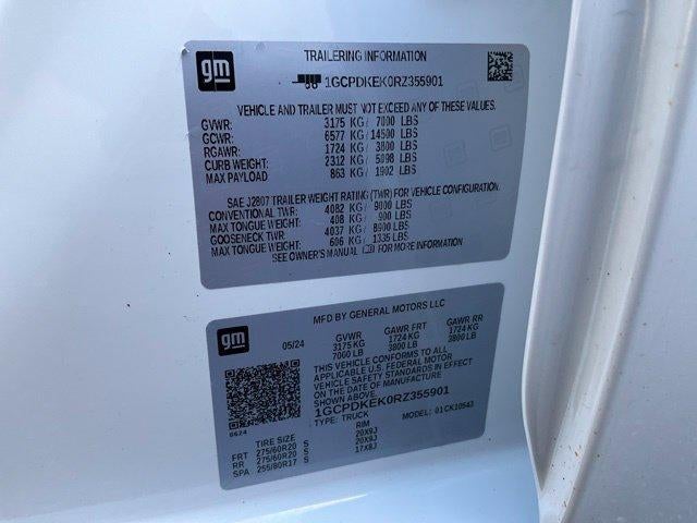 2024 Chevrolet Silverado 1500 Crew Cab Short Box 4-Wheel Drive LT 2FL