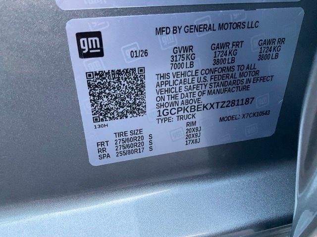 2026 Chevrolet Silverado 1500 Crew Cab Short Box 4-Wheel Drive Custom