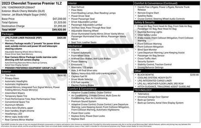 2023 Chevrolet Traverse FWD 1LZ