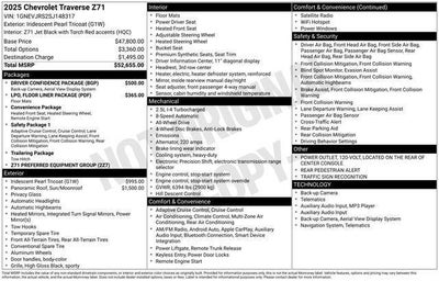 2025 Chevrolet Traverse Z71