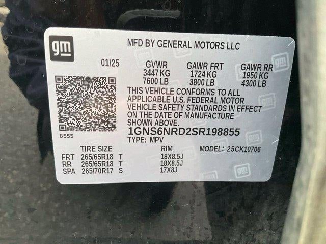 2025 Chevrolet Tahoe 4WD LT