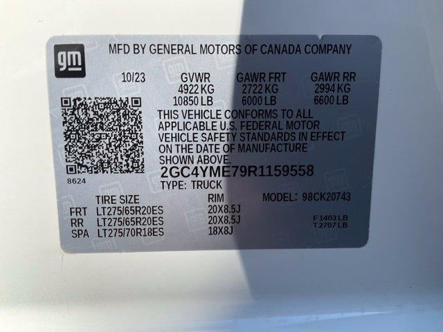 2024 Chevrolet Silverado 2500 HD Crew Cab Standard Box 4-Wheel Drive Custom
