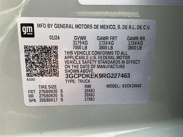 2024 Chevrolet Silverado 1500 Crew Cab Short Box 4-Wheel Drive LT 2FL
