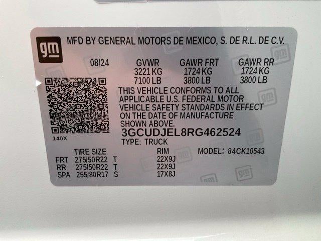 2024 Chevrolet Silverado 1500 Crew Cab Short Box 4-Wheel Drive High Country