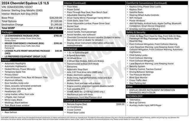2024 Chevrolet Equinox AWD LS