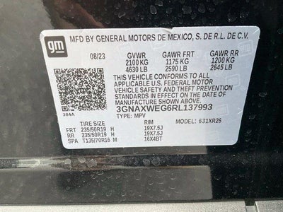 2024 Chevrolet Equinox AWD RS