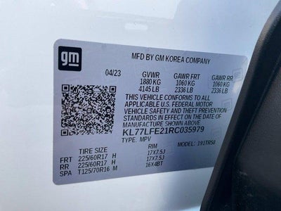 2024 Chevrolet Trax FWD 4dr LS