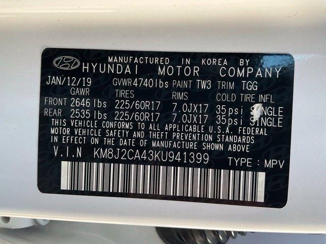 2019 Hyundai Tucson SE AWD