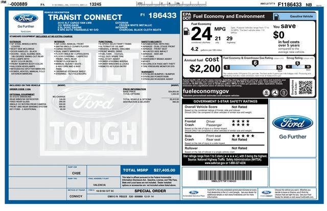 2015 Ford Transit Connect LWB XLT