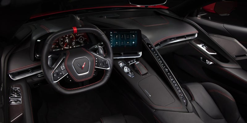 Corvette Stingray Interior Dashboard & Technology