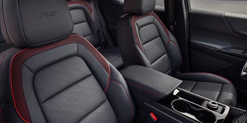 Interior Design of a Chevrolet Equinox showcasing the design of the seats