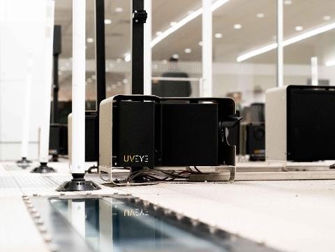 Underbody inspection system at service bay